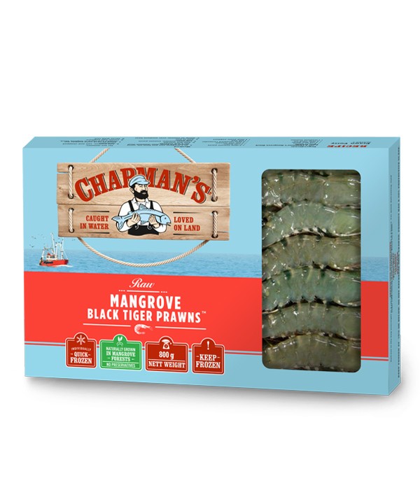 Black Tiger Prawns 800g Black Tiger Prawns 800g