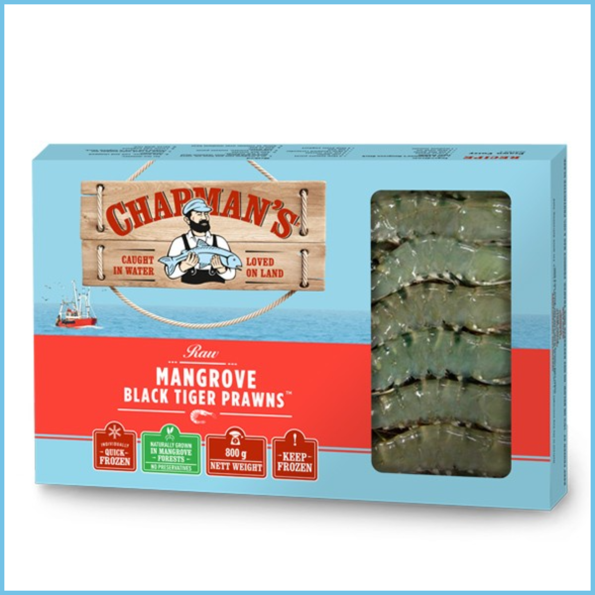 Mangrove Black Tiger Prawns
