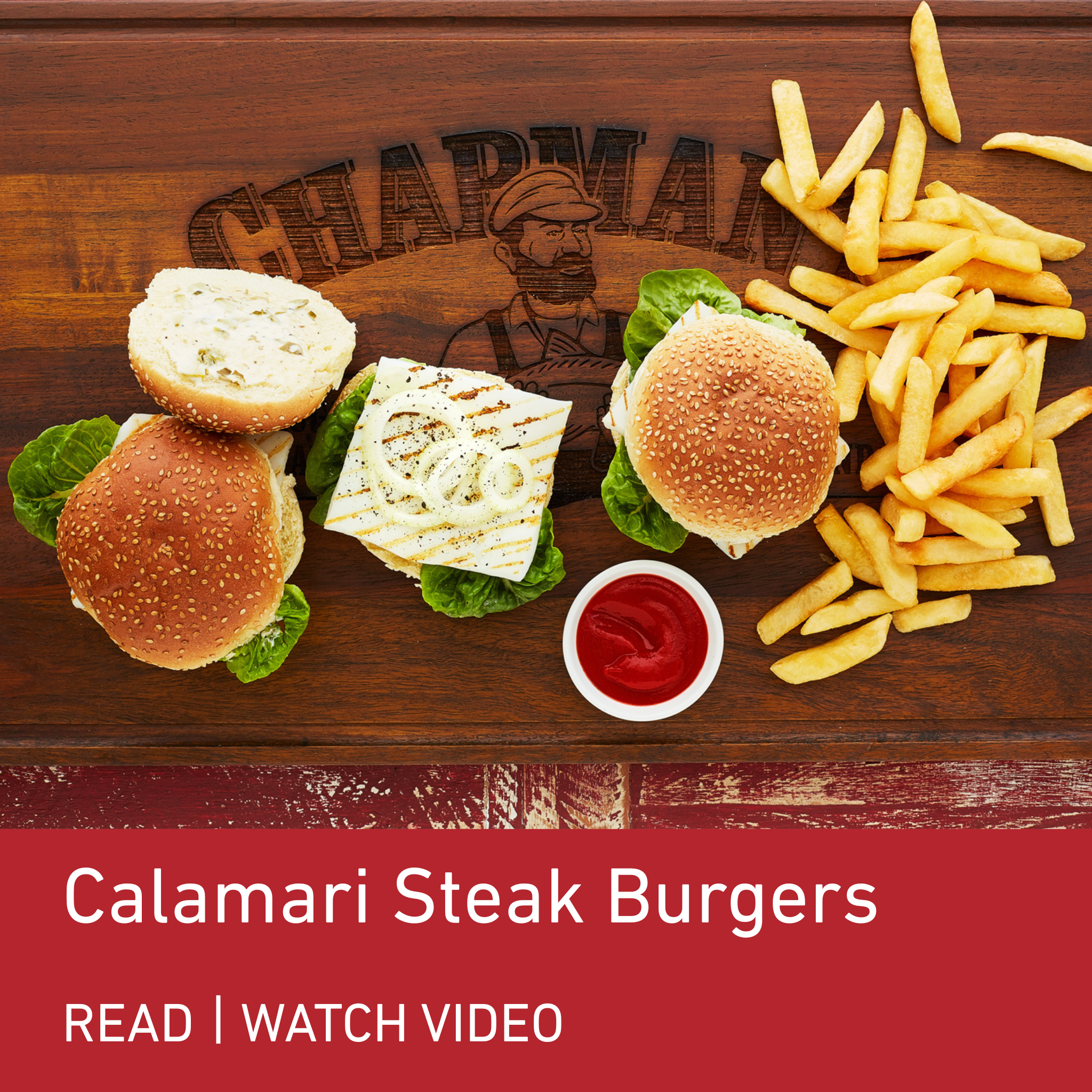 Calamari Steak Burgers